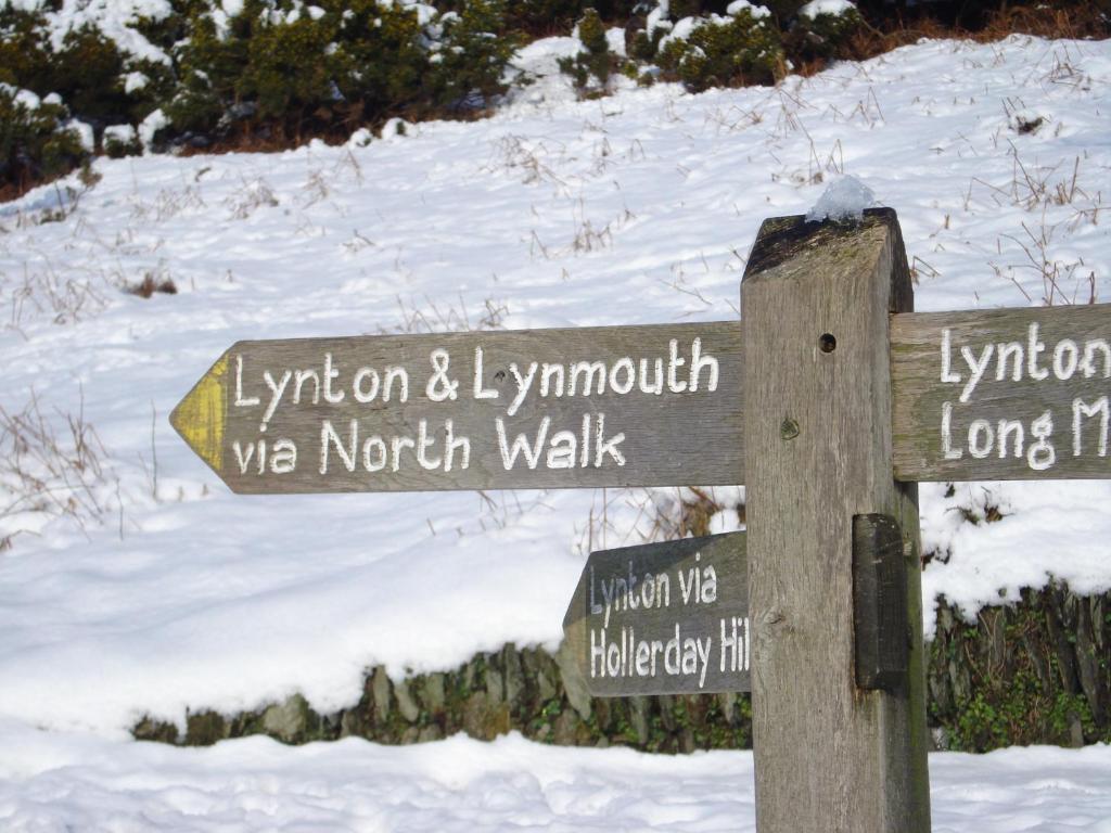 Croft House B&B Lynton Exterior foto
